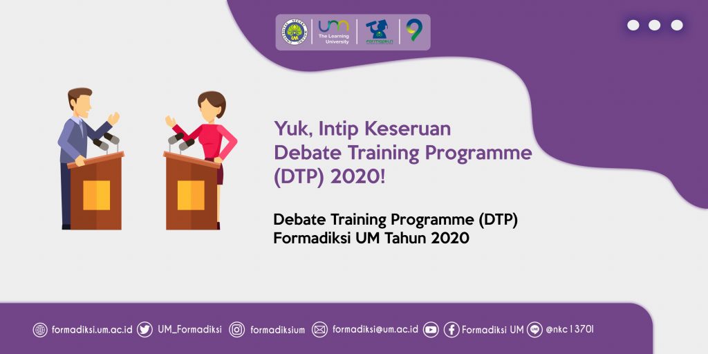 Yuk, Intip Keseruan Debate Training Programme (DTP) 2020!