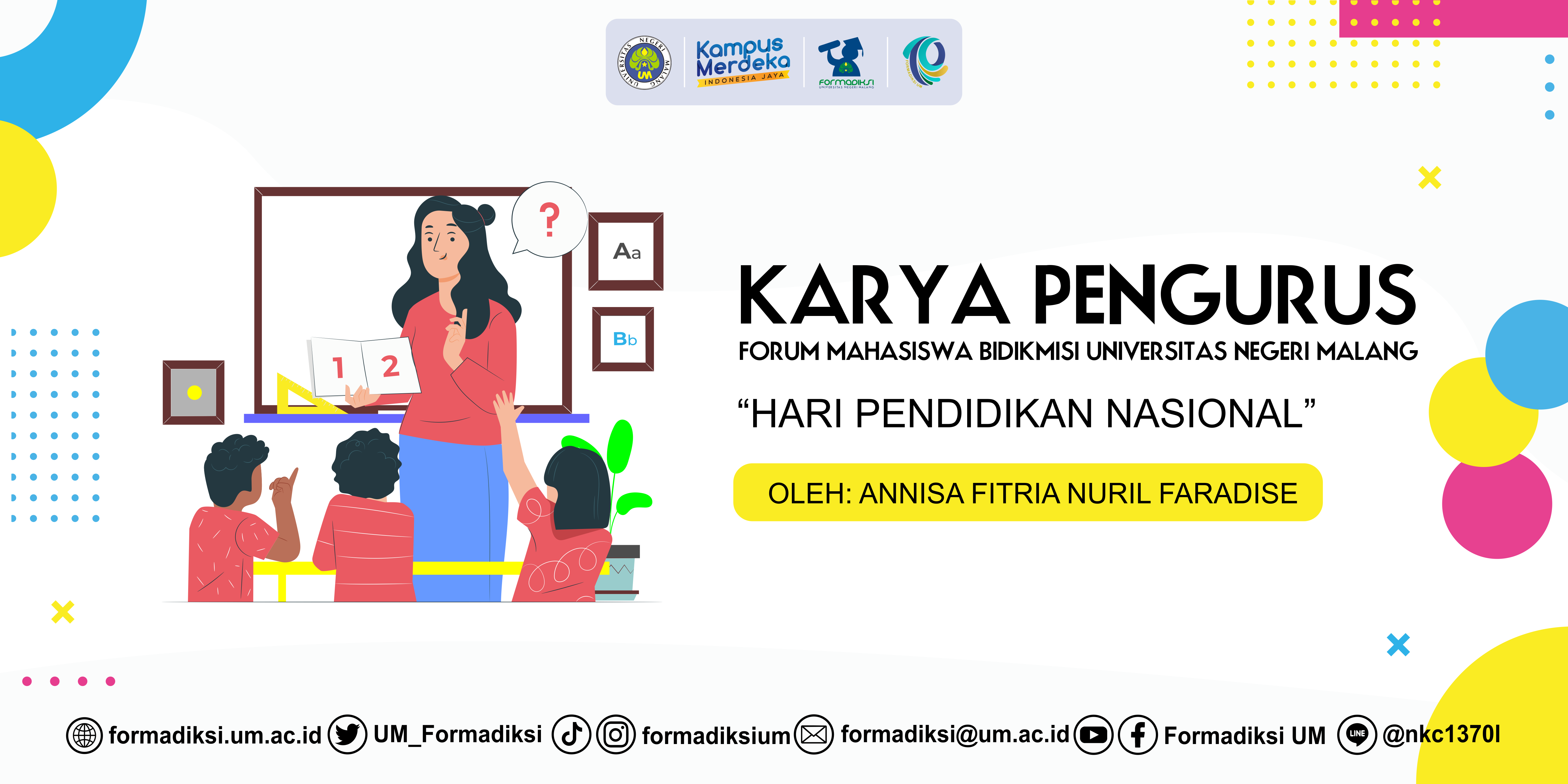 Hari Pendidikan Nasional – Forum Mahasiswa Bidikmisi KIP Kuliah UM